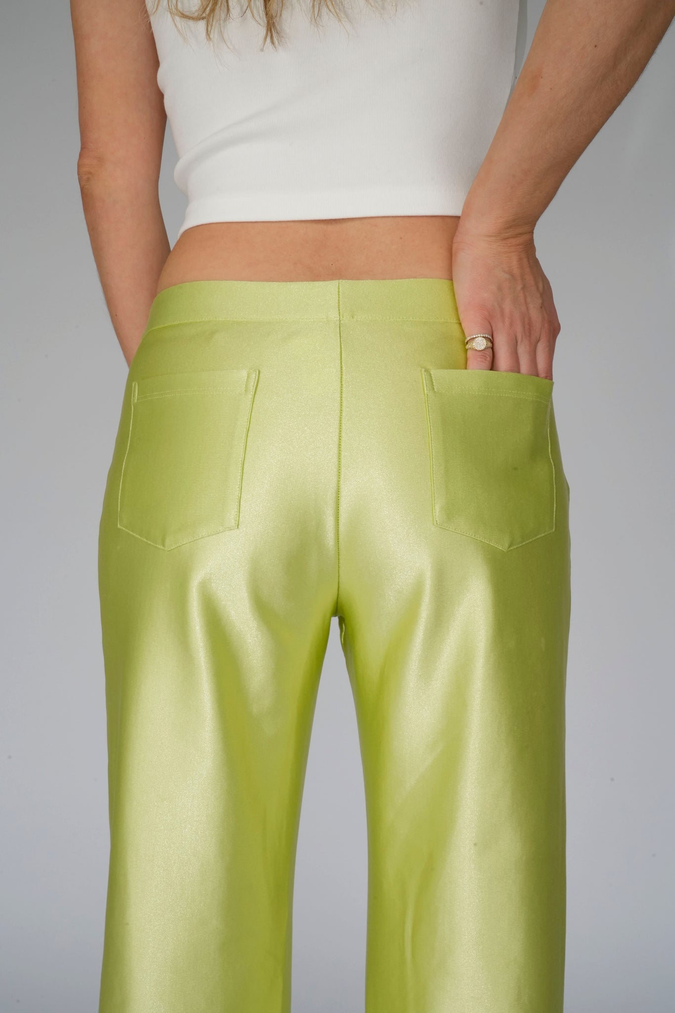 Wasabi Low-Rise Trouser