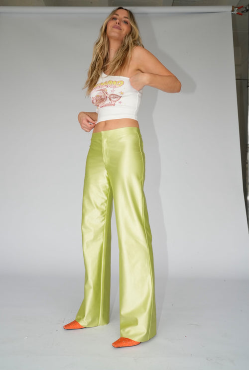 Wasabi Low-Rise Trouser – Rezek Studio Wasabi Low-Rise Trouser – Rezek Studio