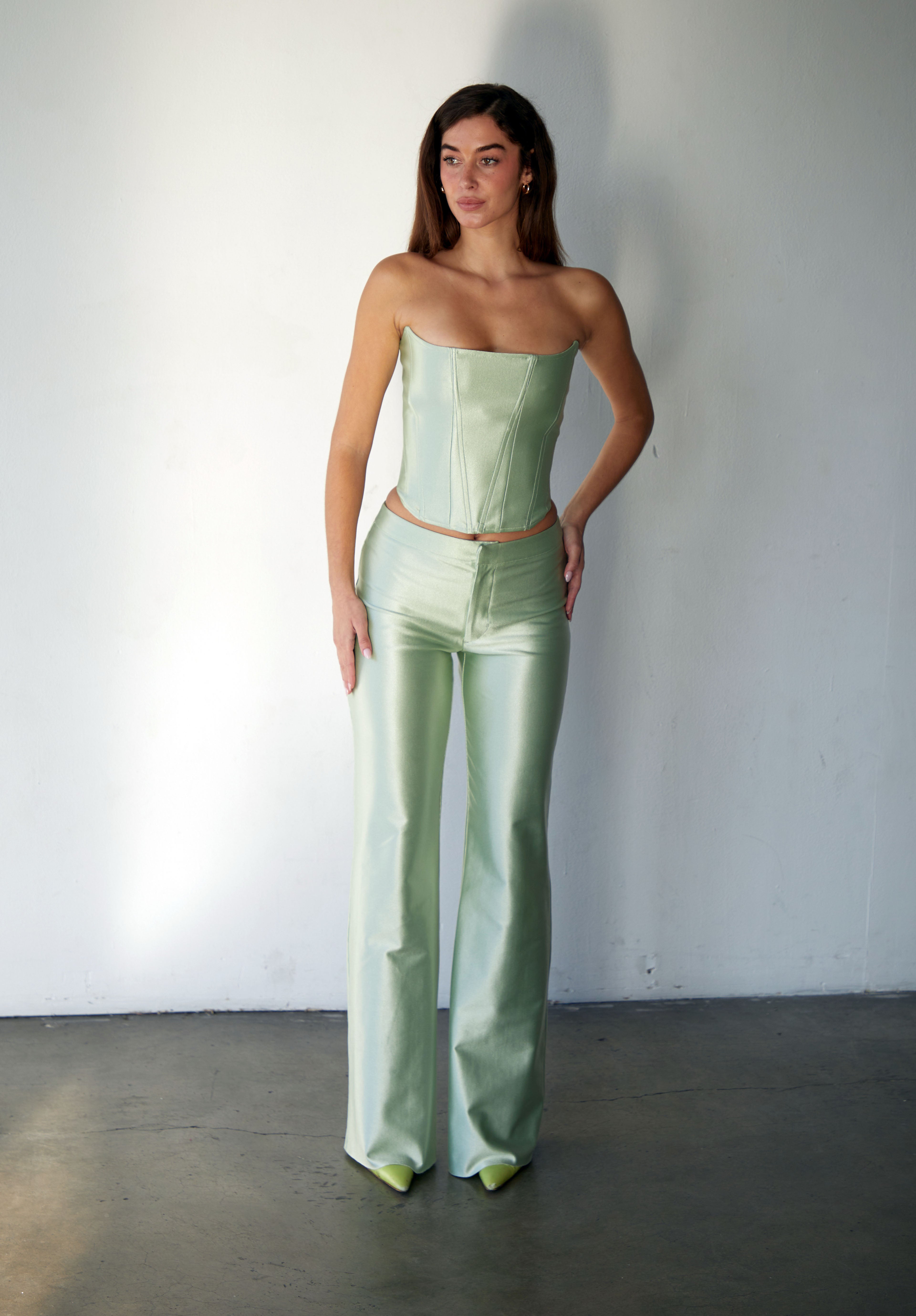 Mint Low-Rise Trouser – Rezek Studio